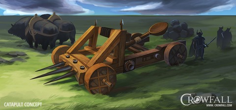 Crowfall - Crowfall déploie ses armes de siège