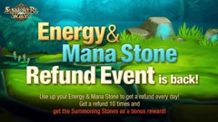 L'évènement de remboursement d'Energie et Mana est de retour