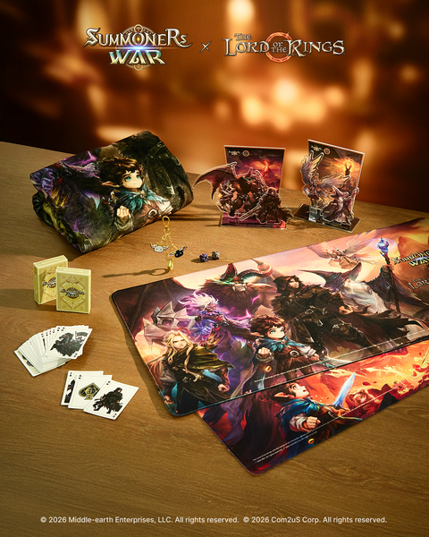 Summoners War - Lancement d'une collection de  produits dérivés Summoners War × Le Seigneur des Anneaux