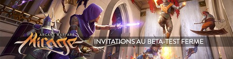 1000 invitations à la bêta fermée de Mirage Arcane Warfare