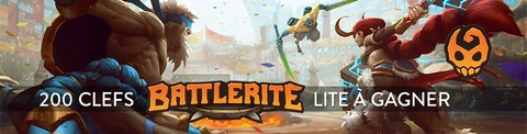 Battlerite - Distribution : 200 clefs anticipées débloquant Battlerite Lite