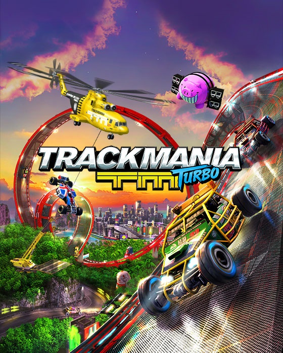 Pochette officielle de TrackMania Turbo