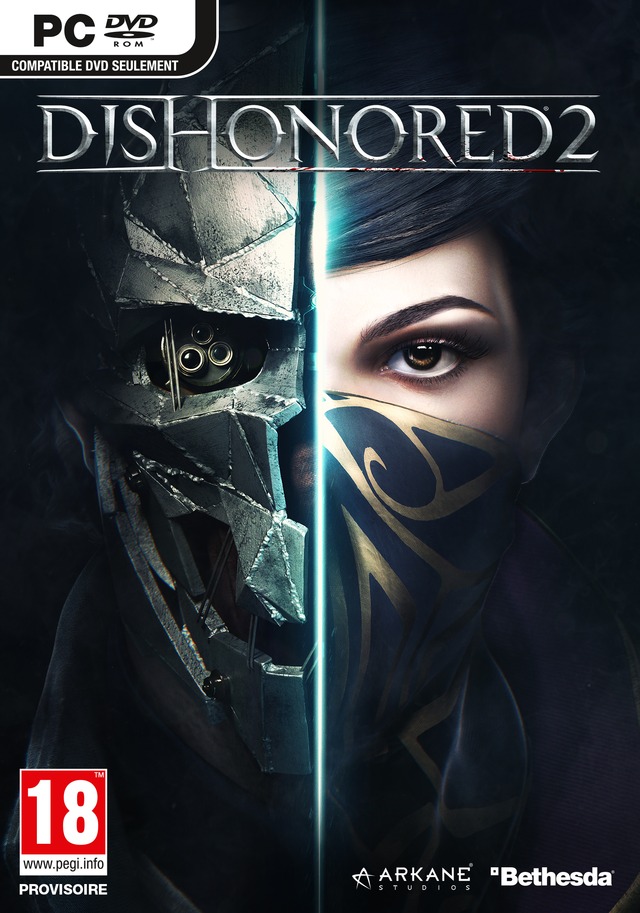 Packaging Dishonored2 PC frontcover PEGI fr 1465294448