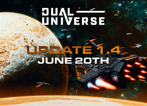 Dual Universe - Mise à jour 1.4 de Dual Universe : ajustement du PvP et déploiement des missions PvE