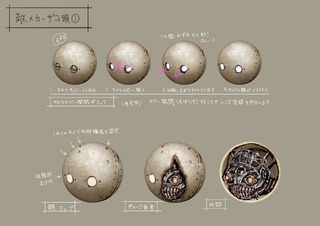 NieR Automata 201606 ART Enemy Head ONLINE NieR Automata 201606 ART Enemy Head ONLINE
