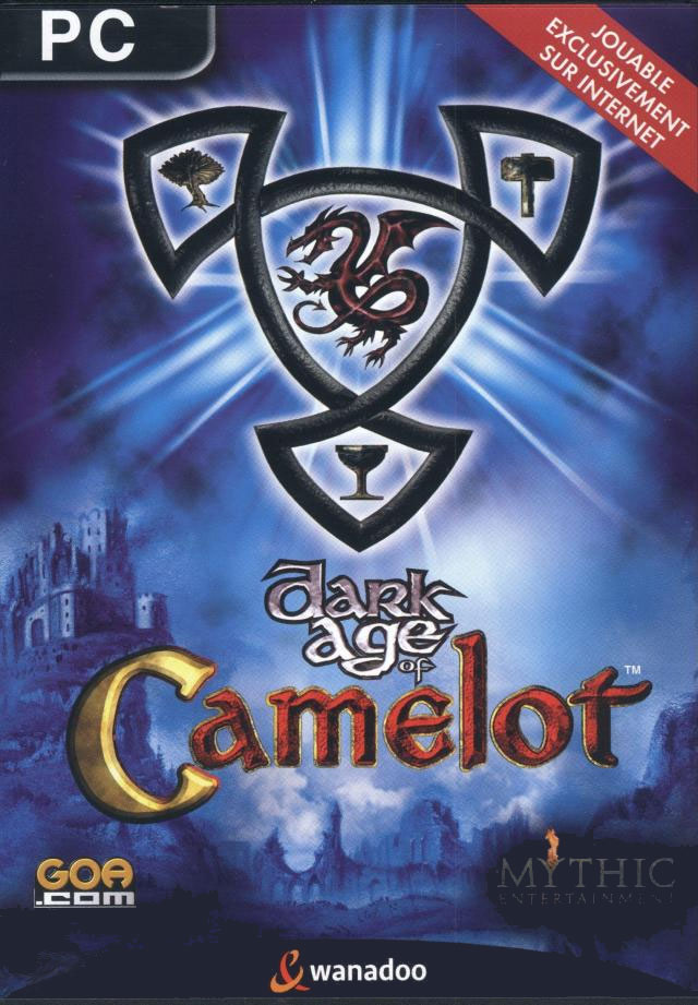 Couverture de la boîte originale de Dark Age of Camelot
