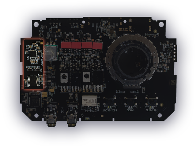 Sound Blaster G8 - SBG8pictures G8 board DAC