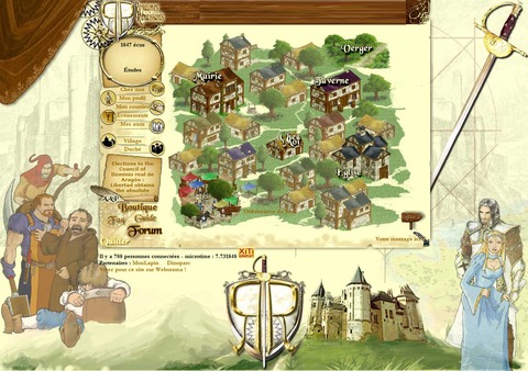 Les Royaumes Renaissants - Nouvelle interface !