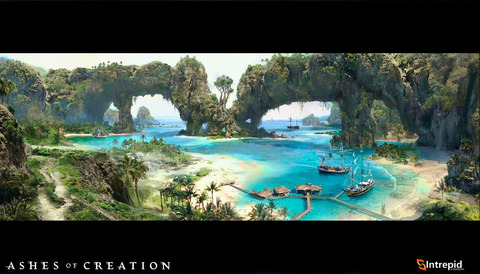 Ashes of Creation - Ashes of Creation esquisse son contenu maritime