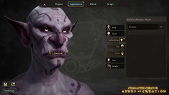 Ashes of Creation illustre ses options de création et personnalisation d'avatars