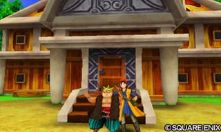 CI7 3DS DragonQuest8JourneyOTheCursedKing CameraModeAlexandria