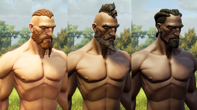 Nouveau modèle de personnages masculins de Rend