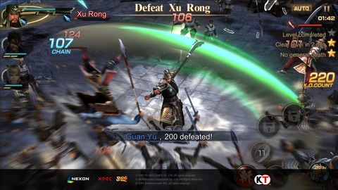 Dynasty Warriors Unleashed - Dynasty Warriors Unleashed : lancement prévu le 30 mars