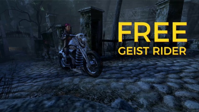 La moto Geist Rider offerte