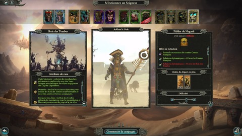 Total War Warhammer II - Test de Rise of the Tomb Kings, premier DLC de Total War : Warhammer 2