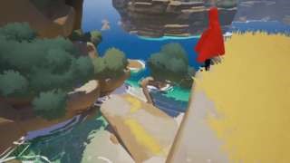 Qui est ce personnage tout de rouge vêtu qui semble surveiller notre progression ?