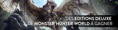 Jeu-concours : Monster Hunter World est lancé, quatre Edition Deluxe à gagner