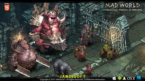 Mad World - Des serveurs de 10 000 joueurs pour Mad World