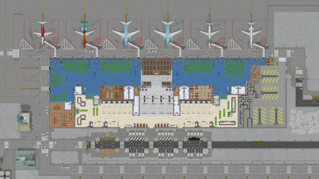 Un très gros aéroport