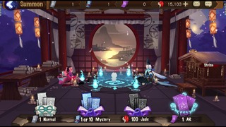 Capture d'écran officielle de Onmyoji