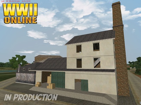 WWII Online - Le nouveau bâtiment des fabriques