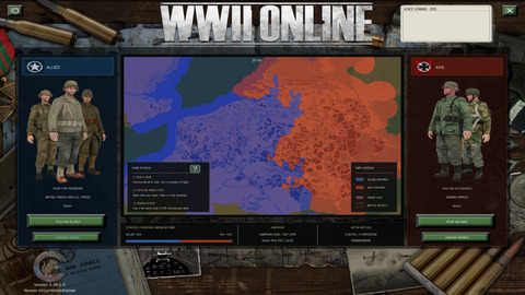 WWII Online - Une nouvelle interface pour améliorer l'accessibilité sur World War II Online