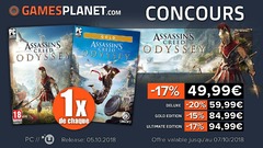 Jeu-concours : avez-vous gagné votre exemplaire d'Assassin's Creed Odyssey ?
