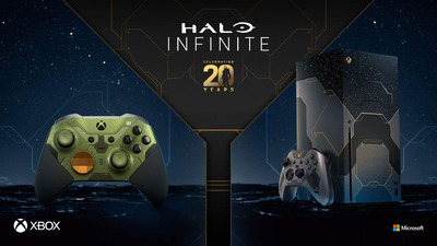 Edition limitée de la Xbox Series X aux couleurs d'Halo Infinite