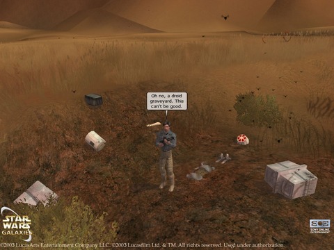 Star Wars Galaxies - 3 nouvelles captures d'écran