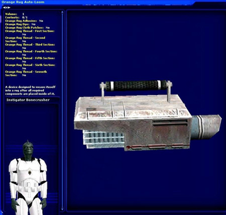 Star Wars Galaxies - Les loots kits