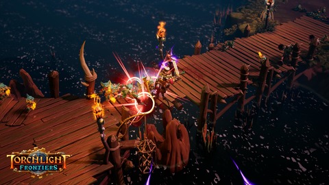 Torchlight III - Torchlight Frontiers précise et illustre son gameplay