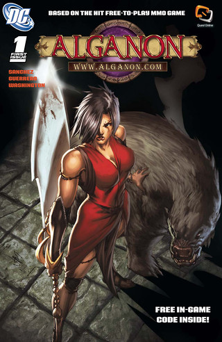 Couverture du Comic Alganon