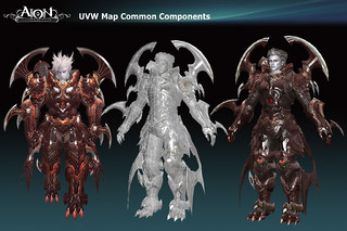 Du concept art au jeu - Armures Aion