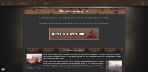 Arkedya - Arkedya dorénavant aussi disponible en anglais