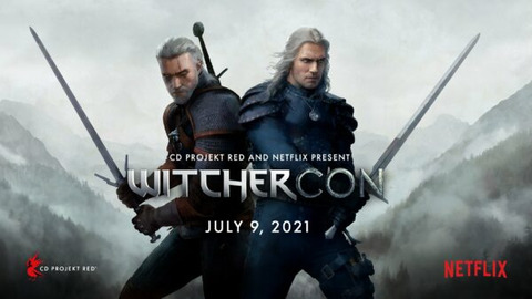 Netflix - CD Projekt RED et Netflix s'associent pour la WitcherCon les 9 et 10 juillet