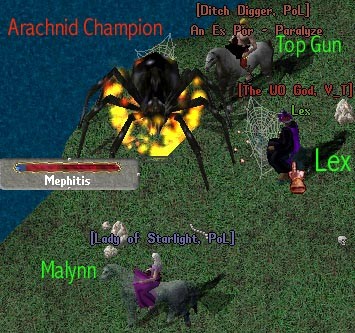 Ultima Online - Les Champs Spawns