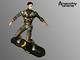 Rendu 3D d'un Hoverboard