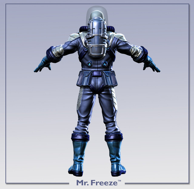 Rendu 3D de Mr Freeze