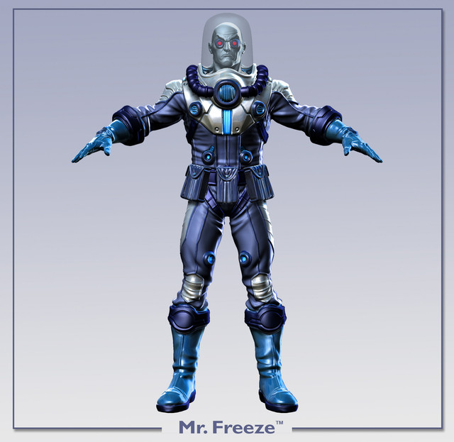 Rendu 3D de Mr Freeze