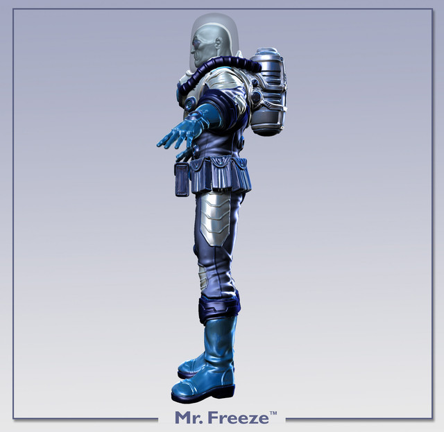 Rendu 3D de Mr Freeze