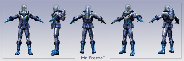 Rendu 3D de Mr Freeze