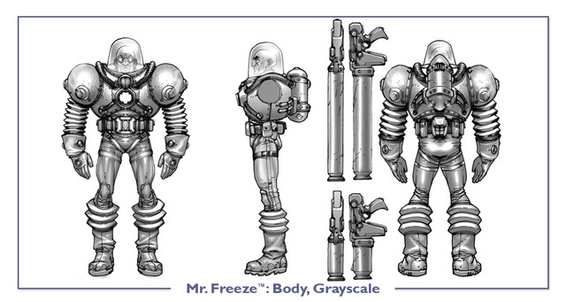 Arts conceptuels de Mr Freeze