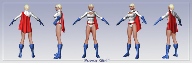 Power Girl - Dc ren icnchar powergirl multi