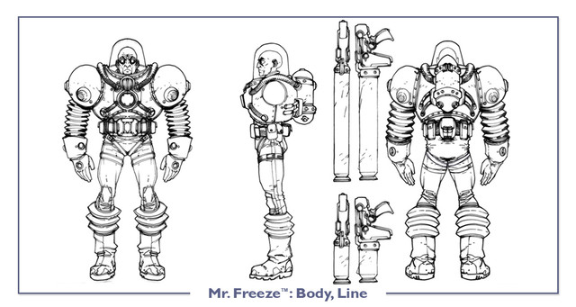 Arts conceptuels de Mr Freeze