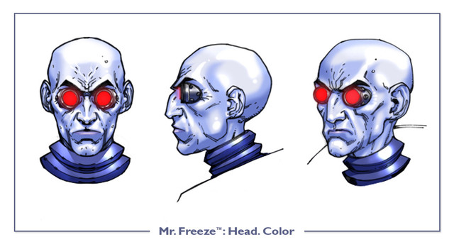 Arts conceptuels de Mr Freeze