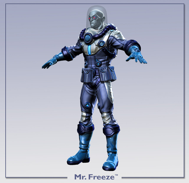 Rendu 3D de Mr Freeze