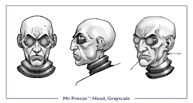 Arts conceptuels de Mr Freeze