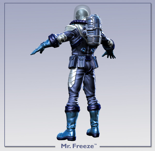 Rendu 3D de Mr Freeze