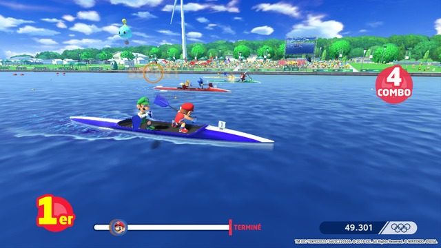 Images de Mario & Sonic aux Jeux Olympiques de Tokyo 2020