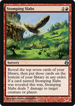 Magic the Gathering Online - Une carte Morningtide sur Gamer Radio Zero : Stomping Slads